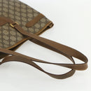 GUCCI GG Supreme Tote Bag PVC Beige Gold 39 02 061 Auth 151428-7
