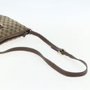 GUCCI GG Canvas Shoulder Bag Beige Gold 131326 Auth 151429-7