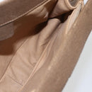 GUCCI GG Supreme Web Sherry Line Bag PVC Beige Gold 116 02 024 Auth 151431-18