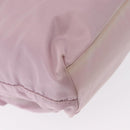 PRADA Tote Bag Nylon Pink Silver Auth 151432-12