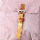 PRADA Tote Bag Nylon Pink Silver Auth 151432-9