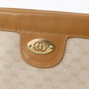 GUCCI Micro GG Supreme Shoulder Bag PVC Cream Gold 007 101 5553 Auth 151435-14