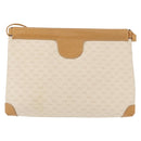 GUCCI Micro GG Supreme Shoulder Bag PVC Cream Gold 007 101 5553 Auth 151435-3