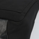 GUCCI Bamboo Shoulder Bag Nylon Black Silver 000 0509 Auth 151436-9