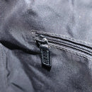 GUCCI Bamboo Shoulder Bag Nylon Black Silver 000 0509 Auth 151436-20