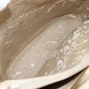 GUCCI Hand Bag Leather Beige Gold 000 1013 0556 Auth 151437-20