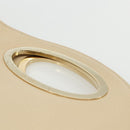 GUCCI Hand Bag Leather Beige Gold 000 1013 0556 Auth 151437-8