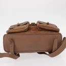 GUCCI Bamboo Backpack Suede Brown Gold 003 2058 0016 Auth 151439-13