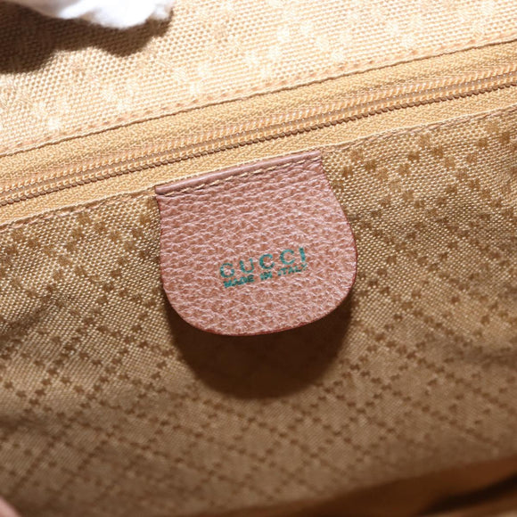 GUCCI Bamboo Backpack Suede Brown Gold 003 2058 0016 Auth 151439