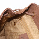 GUCCI Bamboo Backpack Suede Brown Gold 003 2058 0016 Auth 151439-24