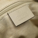 GUCCI GG Canvas Hand Bag 2way Beige Gold 247902 Auth 151442-18