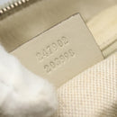 GUCCI GG Canvas Hand Bag 2way Beige Gold 247902 Auth 151442-24