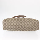 GUCCI GG Supreme Tote Bag PVC Beige Gold 39 02 061 Auth 151443-5