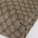 GUCCI GG Supreme Tote Bag PVC Beige Gold 39 02 061 Auth 151443-15