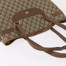 GUCCI GG Supreme Tote Bag PVC Beige Gold 39 02 061 Auth 151443-6