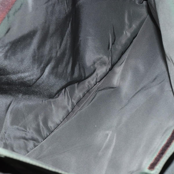 PRADA Sports Boston Bag Nylon 2way Red Silver Auth 151448