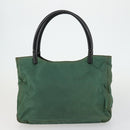 PRADA Tote Bag Nylon 2 Set Khaki Auth 151450-11