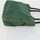 PRADA Tote Bag Nylon 2 Set Khaki Auth 151450-12