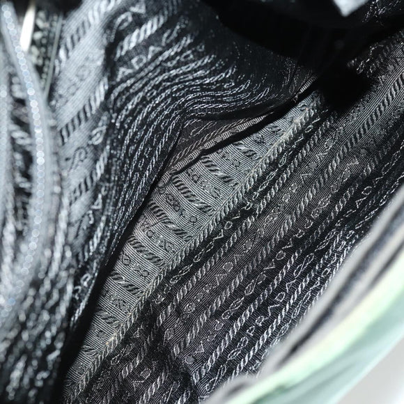 PRADA Tote Bag Nylon 2 Set Khaki Auth 151450