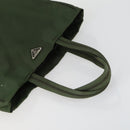 PRADA Tote Bag Nylon 2 Set Khaki Auth 151450-5