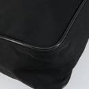 PRADA Shoulder Bag Nylon Black Silver Auth 151452-14