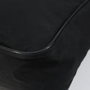 PRADA Shoulder Bag Nylon Black Silver Auth 151452-15
