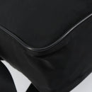 PRADA Shoulder Bag Nylon Black Silver Auth 151452-16