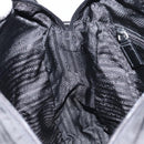 PRADA Shoulder Bag Nylon Black Silver Auth 151452-21