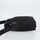 PRADA Shoulder Bag Nylon Black Silver Auth 151452-4