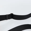 PRADA Shoulder Bag Nylon Black Silver Auth 151452-8