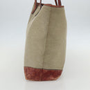 GUCCI Tote Bag Canvas Leather Beige 297435 Auth 151454-5