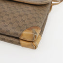 GUCCI Micro GG Supreme Shoulder Bag PVC Beige Gold 007 49 5548 Auth 151458-9