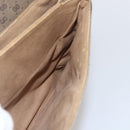 GUCCI Micro GG Supreme Shoulder Bag PVC Beige Gold 007 49 5548 Auth 151458-20