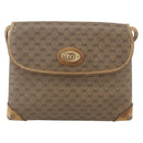 GUCCI Micro GG Supreme Shoulder Bag PVC Beige Gold 007 49 5548 Auth 151458-13