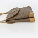 GUCCI Micro GG Supreme Shoulder Bag PVC Beige Gold 007 49 5548 Auth 151458-3