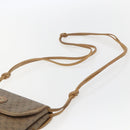 GUCCI Micro GG Supreme Shoulder Bag PVC Beige Gold 007 49 5548 Auth 151458-8