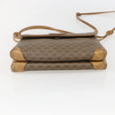 GUCCI Micro GG Supreme Shoulder Bag PVC Beige Gold 007 49 5548 Auth 151458-5