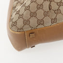 GUCCI GG Canvas Tote Bag Beige 94898 Auth 151459-11