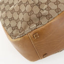 GUCCI GG Canvas Tote Bag Beige 94898 Auth 151459-13