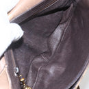 GUCCI Micro GG Supreme Shoulder Bag Beige Gold Auth 151460-16