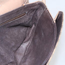 GUCCI Micro GG Supreme Shoulder Bag Beige Gold Auth 151460-17