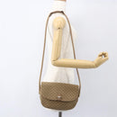 GUCCI Micro GG Supreme Shoulder Bag Beige Gold Auth 151460-21