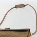 GUCCI Micro GG Supreme Shoulder Bag Beige Gold Auth 151460-8