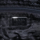 PRADA Hand Bag Nylon Green Silver Auth 151461-20