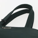 PRADA Hand Bag Nylon Green Silver Auth 151461-14