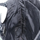 PRADA Hand Bag Nylon Green Silver Auth 151462-19