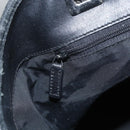 GUCCI GG Canvas Tote Bag Black Silver 31243 Auth 151463-15