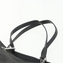 GUCCI GG Canvas Tote Bag Black Silver 31243 Auth 151463-8