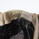 PRADA Shoulder Bag Nylon Beige Silver Auth 151464-23