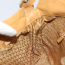 GUCCI Bamboo Shoulder Bag Leather 2way Beige Gold 001 4095 Auth 151465-20